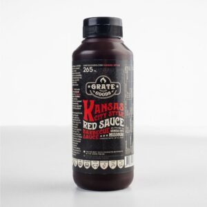 Salsa Barbecue Kansas City Red per pulled pork, costine o carne rossa - 265ml