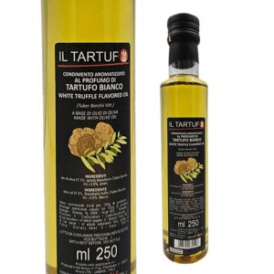 Olio aromatizzato al tartufo bianco 250 ml
