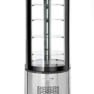 Vetrina da dessert rotonda