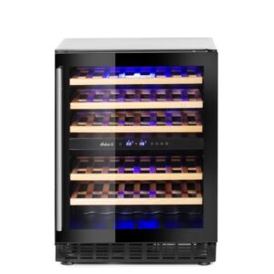 Cantinetta per vini, 2 zone, 46 bottiglie