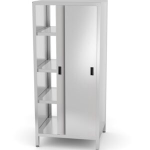 Armadio passante con porte scorrevoli - bullonato