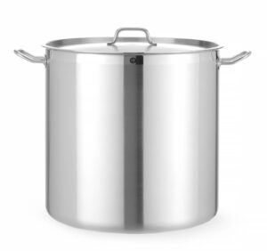 Pentola per stufato alta - con coperchio