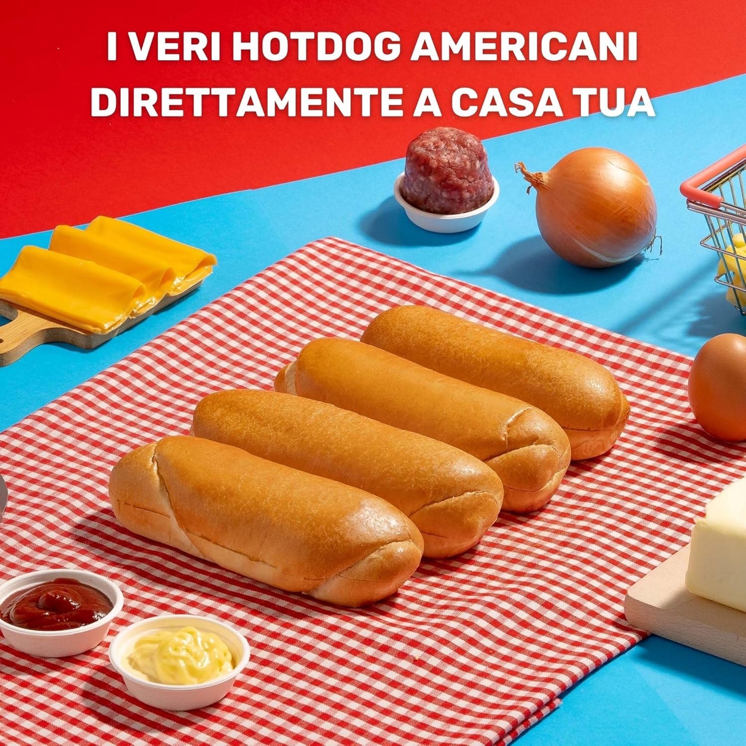 Mr.Dobelina Hot Dog Potato Rolls 60gr
