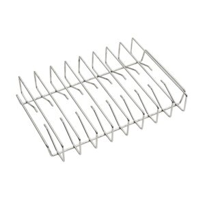 Rack in acciaio inossidabile per costine alla griglia Traeger