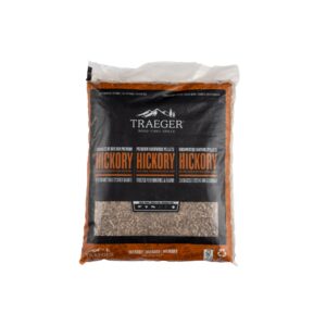 Pellets da legno Hickory naturale certificato FSC per barbecue a pellet - 9 kg