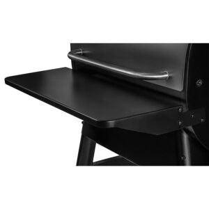 Ripiano frontale reclinabile in acciaio per BBQ Traeger Pro 575 e Ironwood 650