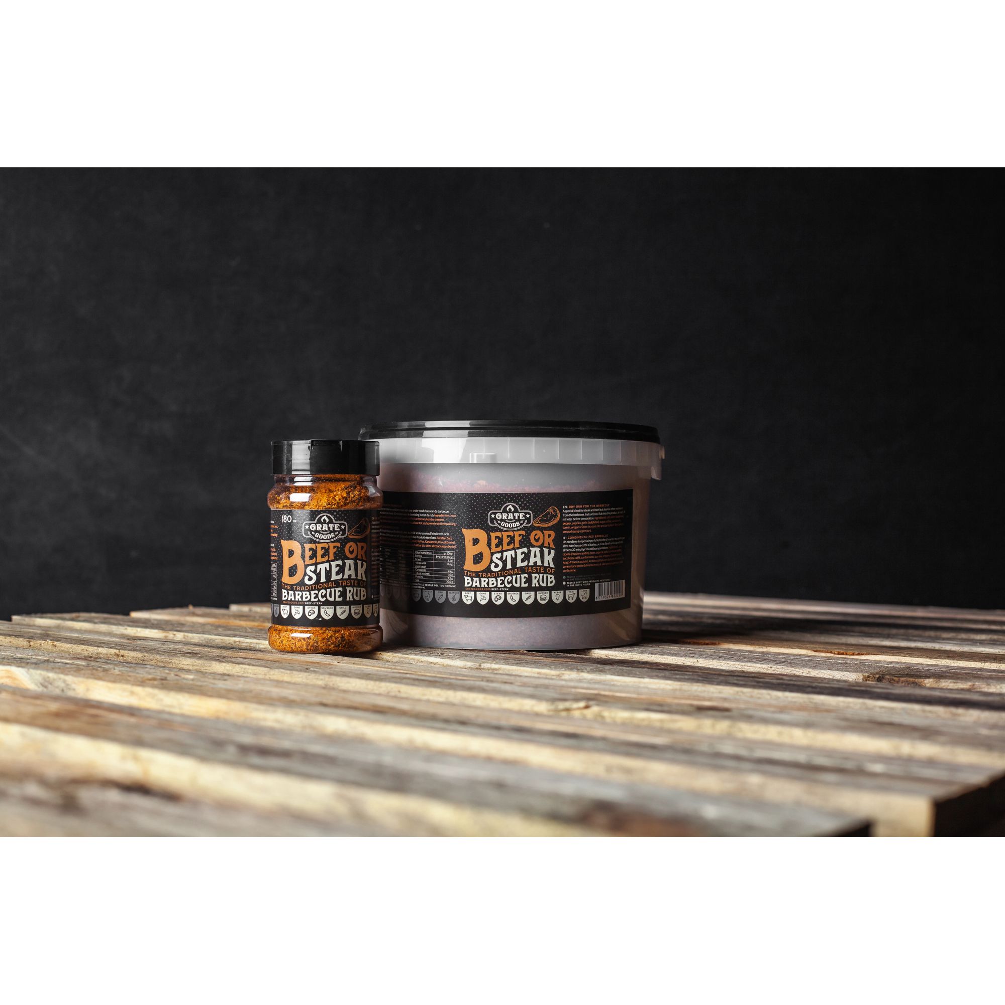 Rub Barbecue Beef or Steak al caffè per carni - 180gr