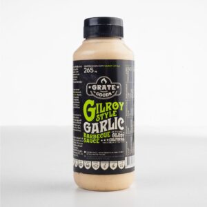 Salsa Barbecue Gilroy Garlic piccante per burger, agnello, frutti di mare e crostacei - 265ml
