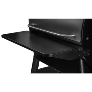 Ripiano frontale reclinabile in acciaio per BBQ Traeger Pro 780 e Ironwood 885