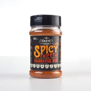 Rub Barbecue Spicy Chipotle piccante per carne, pollame e pesce - 180gr