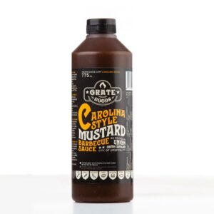 Salsa Barbecue Carolina Mustard alla mostarda per braciole, salsicce, pollo e pulled pork - 775ml