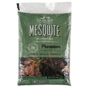 Pellets da legno Mesquite naturale al 100% per barbecue a pellet - 9 kg