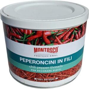 Peperoncino in Fili Montosco Professional Barattolo da 40 g Spezie Condimenti