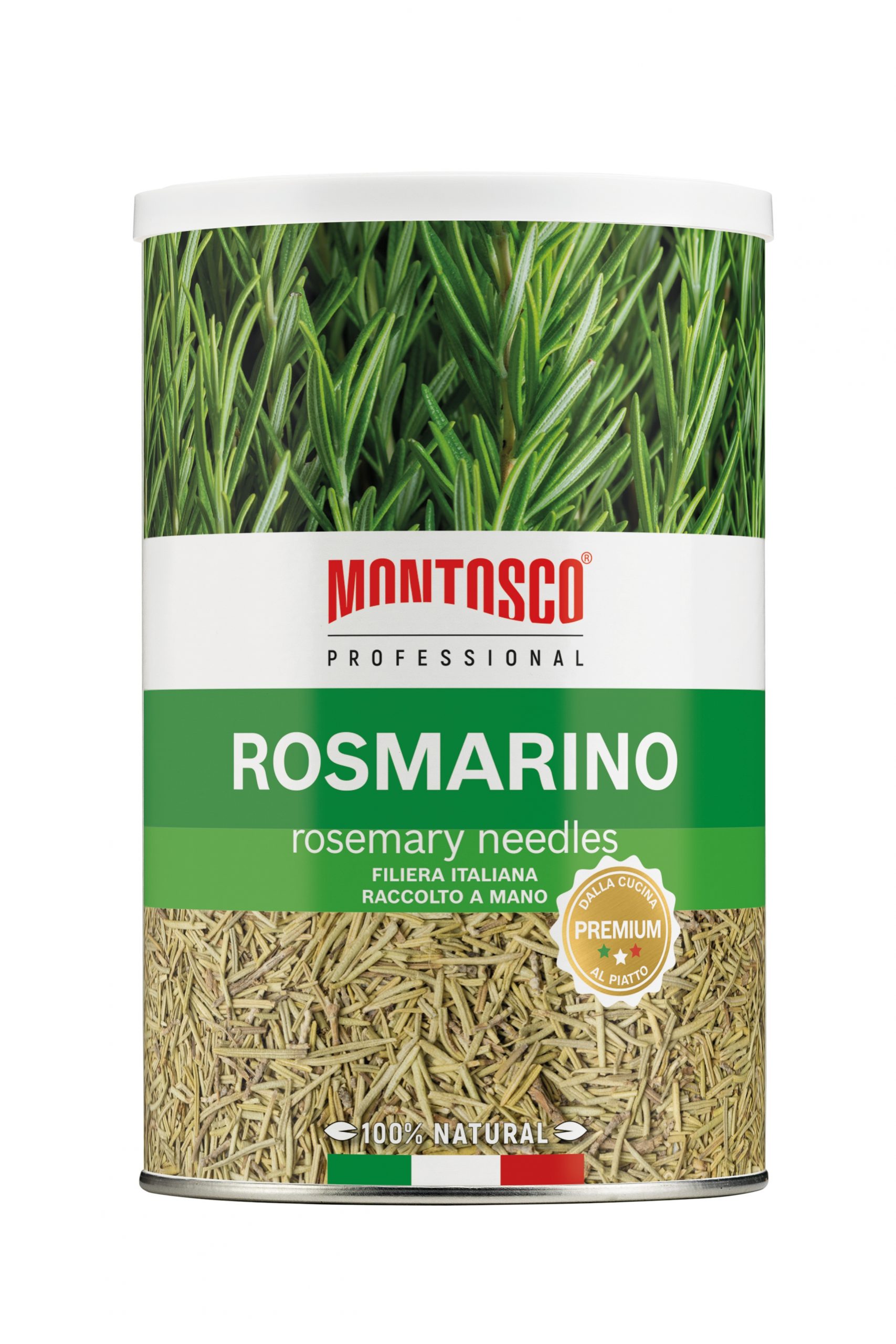 Rosmarino in Foglie Italiano Montosco Tubo Grande 180 g