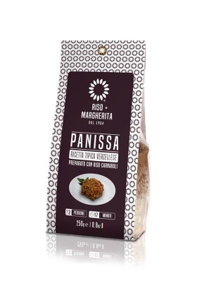Panissa - Ricetta Tipica Vercellese 250 g - Riso Margherita