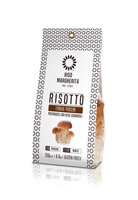 Risotto con Funghi Porcini 250 g - Riso Margherita